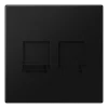 Placa central para conectores RJ 2x LS JUNG LS1969-25WESW