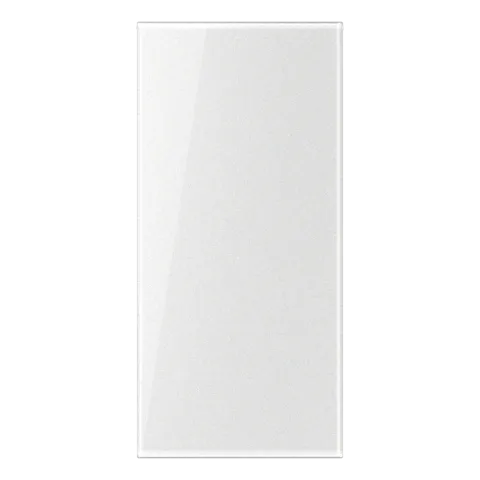 Placa transparente com tira branco-pérola F50 JUNG LS50NA