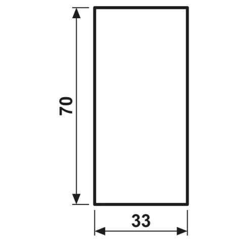 Placa transparente com tira branco-pérola F50 JUNG LS50NA