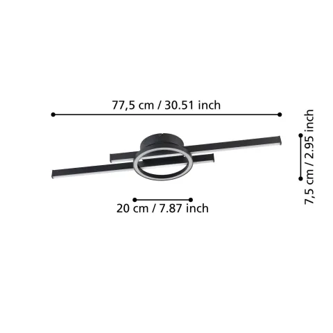 Plafon Amandolo eglo 900953
