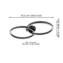 Plafon Amandolo eglo 900955
