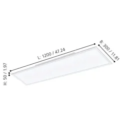 Plafon de tecto eglo salobrena-z 900047