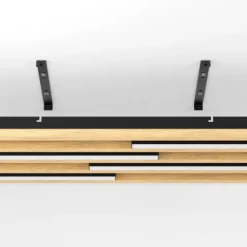Plafon de Teto com LED e Madeira Natural MARREIRA EGLO 390428