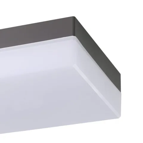 Plafon de Teto e Parede para Exterior Plástico Antracite SONELLA EGLO 94872
