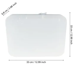 Plafon de Teto Quadrado com LED Branco Neutro FRANIA-S EGLO 900364