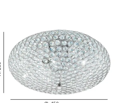 Plafon Eglo Clemente Ø450mm 95285