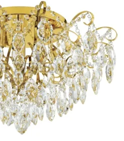 Plafon Eglo Fenoullet 1 Dourado 39602 Ø600mm