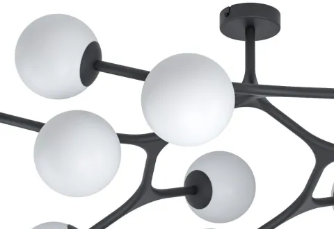 Plafon Eglo Maragall Preto 39529