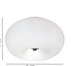 Plafon Eglo Óptica 86811