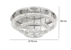 Plafon Eglo Toneria 39002 Ø 750 mm