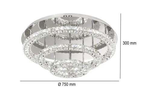 Plafon Eglo Toneria 39002 Ø 750 mm