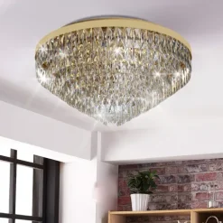 Plafon Eglo Valparaiso Ø580mm 39458 Dourado