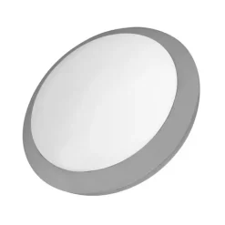 Plafon Forlight Ford Round Cinza PX-1801-GRI