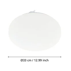Plafon LED Branco 33 cm FRANIA EGLO 97872
