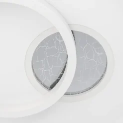 Plafon LED Branco e Prata 380 mm TIRIOLO EGLO 901246