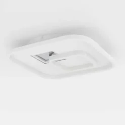 Plafon LED Branco e Prata TIRIOLO EGLO 901247