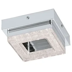 Plafon LED com Cristais Granulados e Metal Cromado FRADELO EGLO 95655
