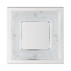 Plafon LED com Cristais Granulados e Metal Cromado FRADELO EGLO 95655