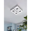 Plafon LED com Cristais Transparente e Metal Cromado FRADELO EGLO 95657