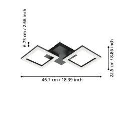 Plafon led eglo Paranday-z 900315