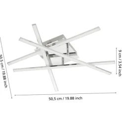 Plafon LED LASANA 1 EGLO 95568