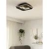 Plafon LED Preto e Dourado TIRIOLO EGLO 901245