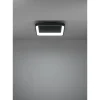 Plafon LED Preto Quadrado 350x350 mm LORETELLO EGLO 901252