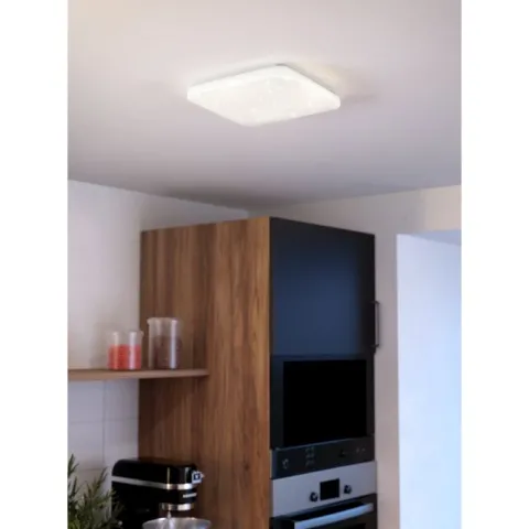 Plafon LED Quadrado Branco 33x33 cm FRANIA-S EGLO 97882
