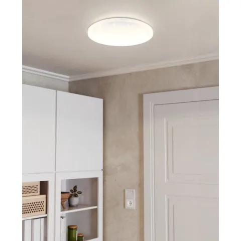 Plafon LED Redondo Branco com Efeito Estrelado FRANIA-S EGLO 97879