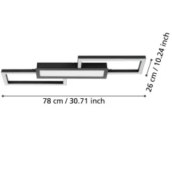 Plafon monirote eglo 99792