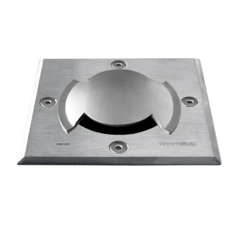Projector de Chão Exterior de Encastrar TROMILUX 3056.100.8XX Aço Inoxidável