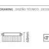 Projector de Chão Exterior Encastrado Tromilux 3005.103.8TL Tromilux 3005.103.8TL Aço Inoxidável