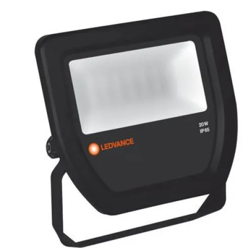 Projector exterior ledvance flood led 20w 2400lm 6500k ip65 preto