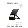 Projector solar led 28w 5500Lm 4000k com sensor microondas ip54