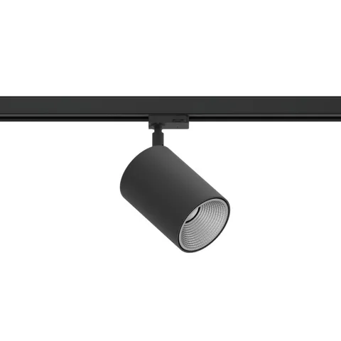 Projetor de Calha Trifásica Interior Orientável em Alumínio Tromilux 5081.112.9X4 Preto