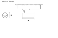Projetor de Calha Trifásica Orientável em Alumínio Tromilux 5094.115.1T2 Branco