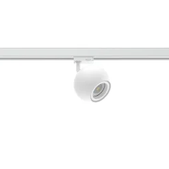 Projetor de Calha Trifásica 230V em Alumínio Orientável Tromilux 5083.100.1X2 Branco