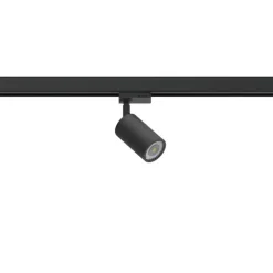 Projetor de Calha Trifásica 230V Interior Alumínio Orientável Tromilux 5080.105.9X4 Preto