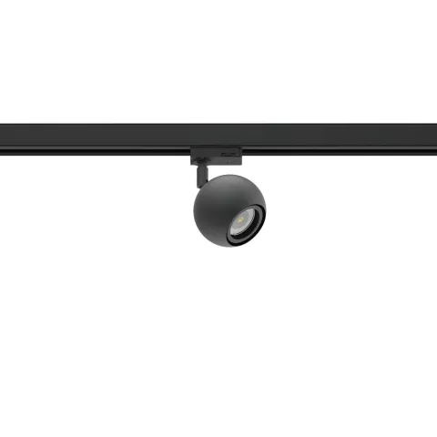 Projetor de Calha Trifásica 230V para Interior Ø100x85 Tromilux 5082.100.9X2 Preto