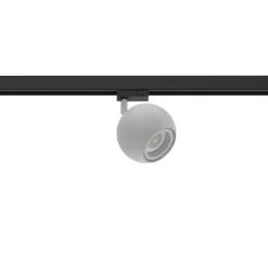Projetor de Calha Trifásica 230V para Interior Alumínio Tromilux 5083.115.2X3 Cinza