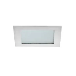 Projetor Encastrável GU10 em Inox Escovado com Vidro TROMILUX 6061.100.8XX Aço Inoxidável