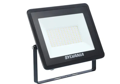 Projetor led sart flat 10000lm preto 78w sylvania 6500k