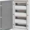 Quadro elétrico de distribuição - ESTANQUE 48 MOD. PORTA TRANSPARENTE C/ BARRAMENTO DE NEUTRO E DE TERRA IP65