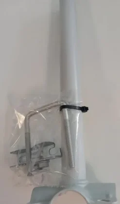 SUPORTE FIXAÇÃO MURAL P/ MASTRO 30CM