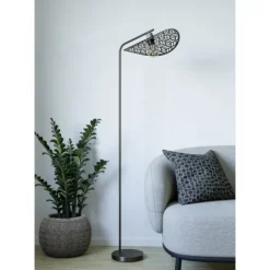 SWABY Candeeiro de Pé EGLO - Design em Bronze Escovado 44127