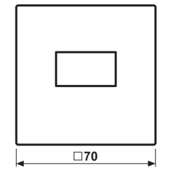 Tampa para carregador USB cinzento claro LS JUNG LS1969USBLG