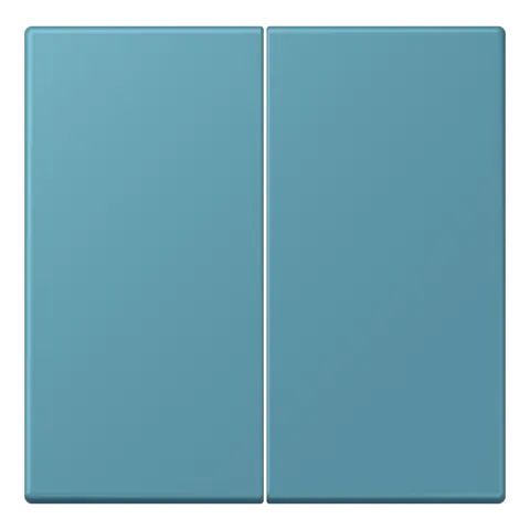 Tecla dupla azul céruléen vif, LS 990, Les Couleurs® Le Corbusier - JUNG