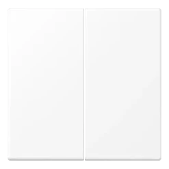Tecla duplo branco mate LS JUNG LS995WWM