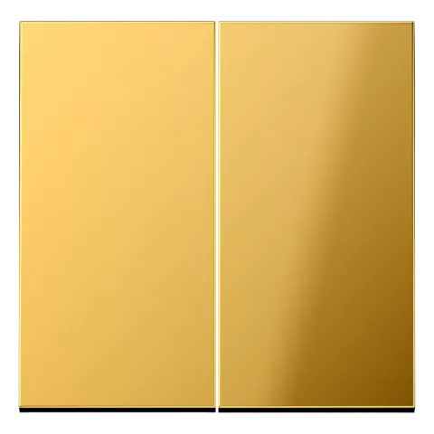 Tecla duplo dourado Série LS JUNG GO2995