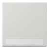 Tecla simples com campo de inscrição cinzento claro LS JUNG LS990NALG